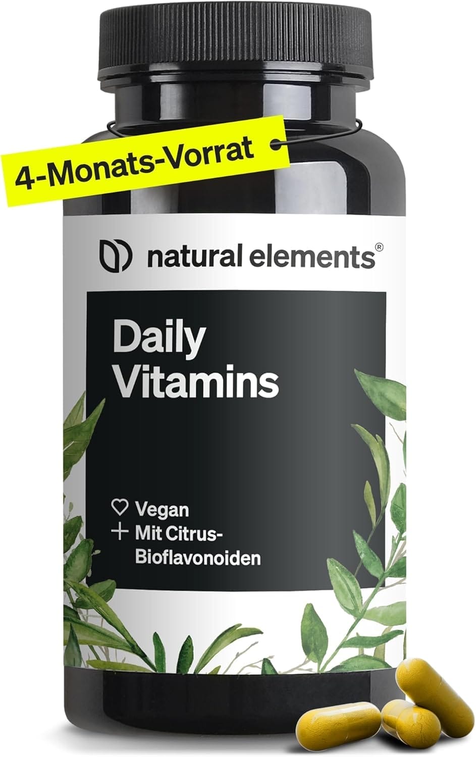 Die ultimativen Daily Vitamins: Hochdosierte Multivitamine für Sportler – vegan und laborgeprüft!