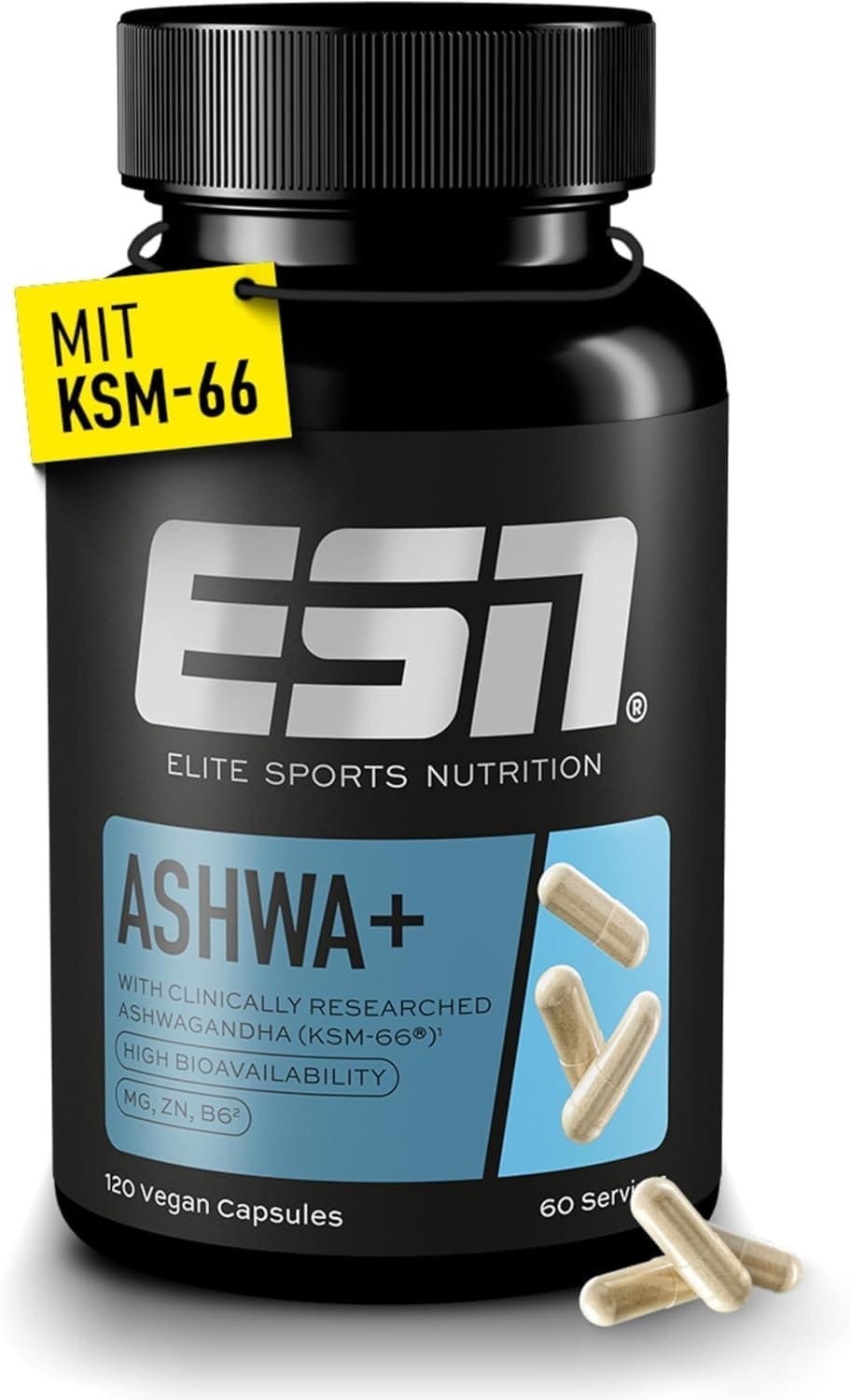 ESN Ashwa +: Der natürliche Stresskiller für einen erholsamen Schlaf!