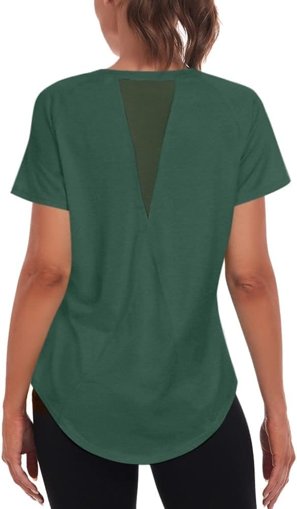 Jlowesun Damen Sportshirt: Atmungsaktive Stärke für Fitn …