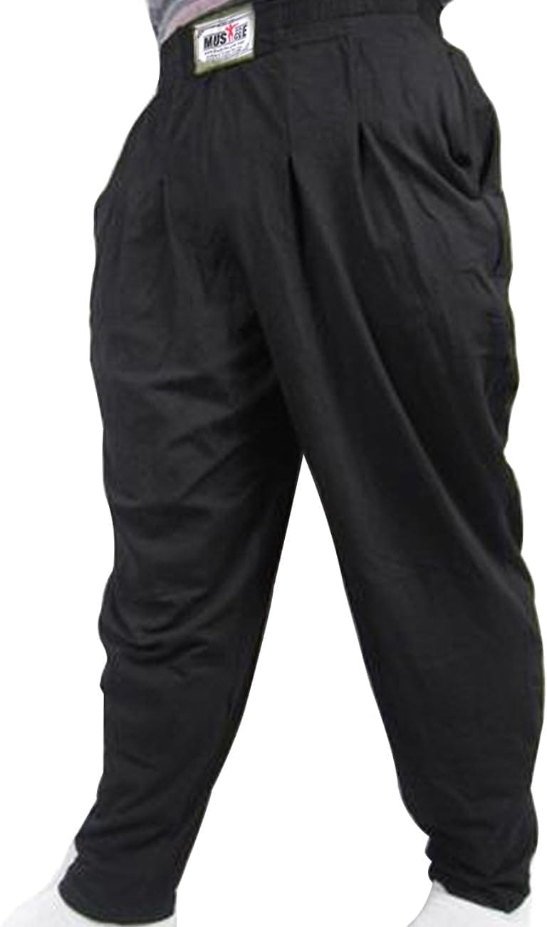 Muscle Alive Herren Fitnesshose: Ideal für Bodybuilding u …