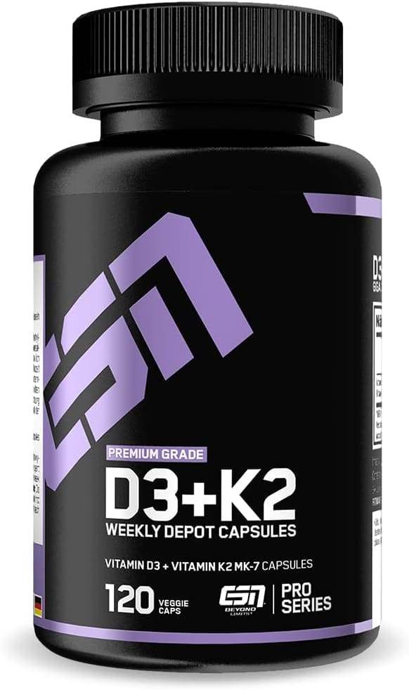 Stärken Sie Ihr Immunsystem: ESN Vitamin D3 + K2 im Test!