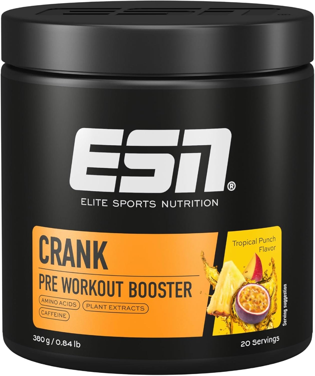 ESN Crank Tropical Punch: Ihr ultimativer Pre-Workout Booster im Test!