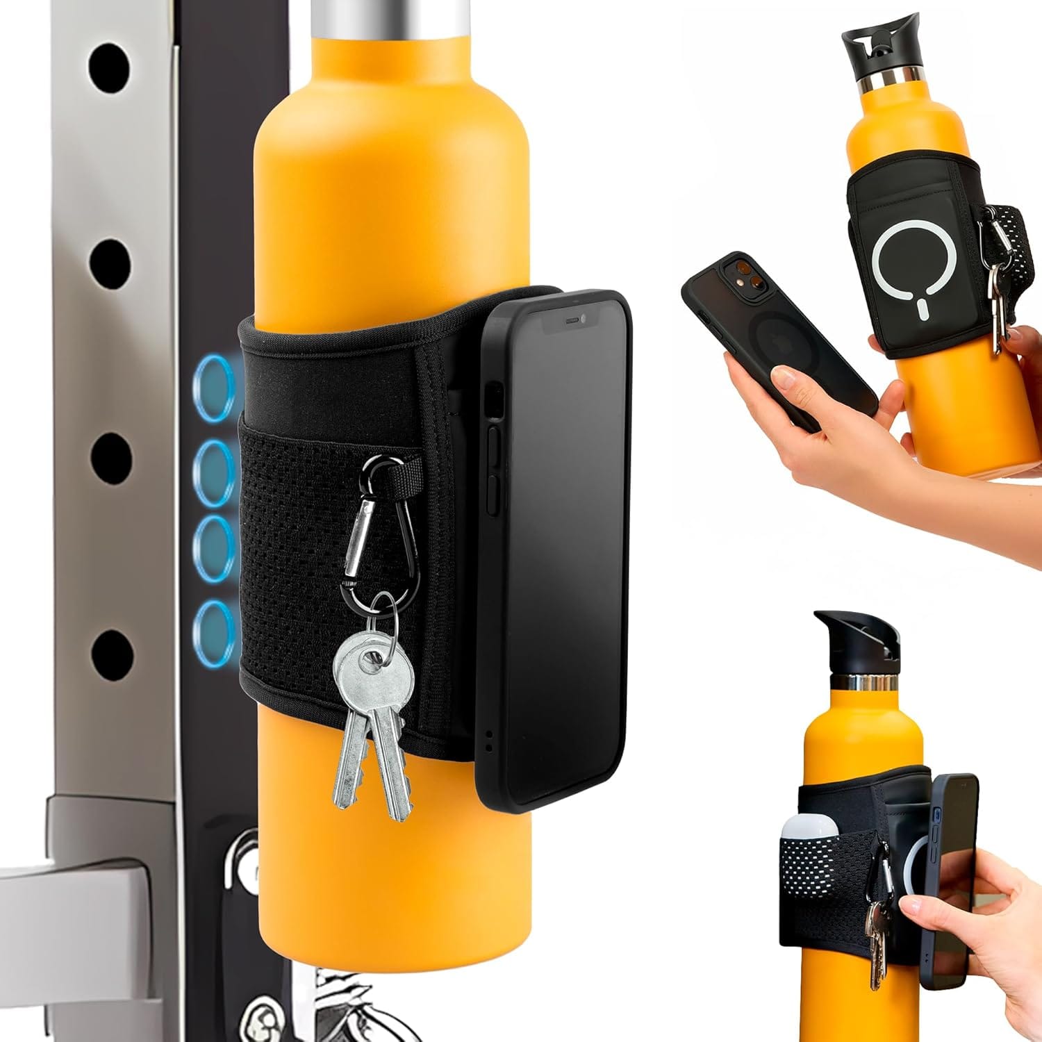 MagnetFit: Die perfekte Wasserflaschenhülle für Fitness und mehr!