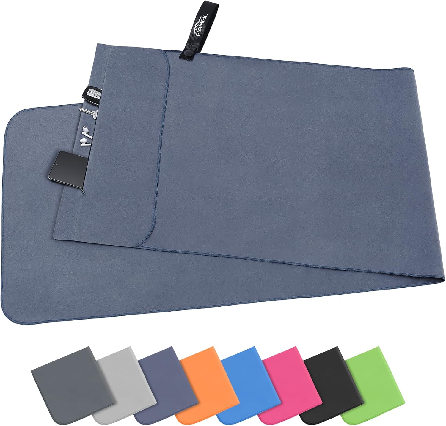 Pameil Fitness Handtuch: Kompakt, Schnelltrocknend und Vielseitig für Dein Workout!