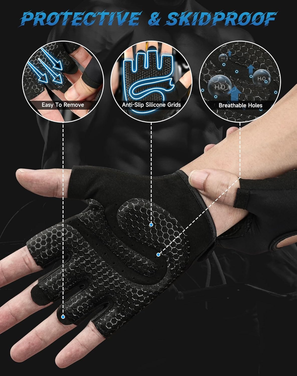 Maximaler Grip: COFIT Fitness Handschuhe für optimalen Trainingserfolg