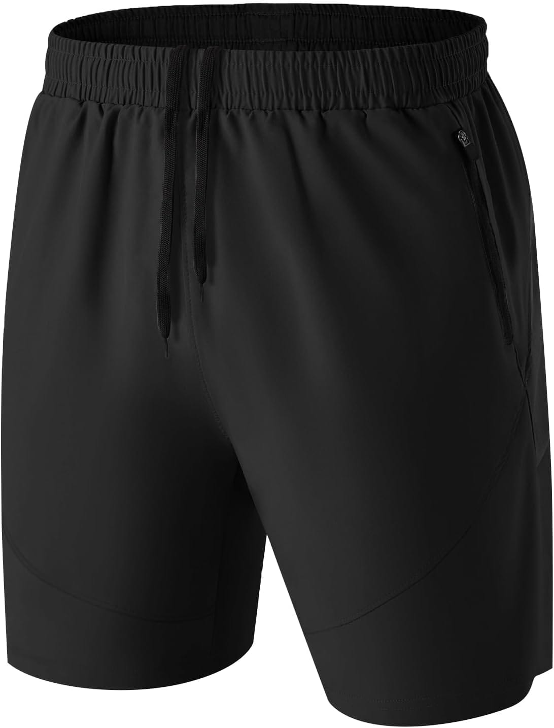 Die idealen Herren Sport Shorts: Leicht, schnell trocknend & mit Reißverschlusstasche!