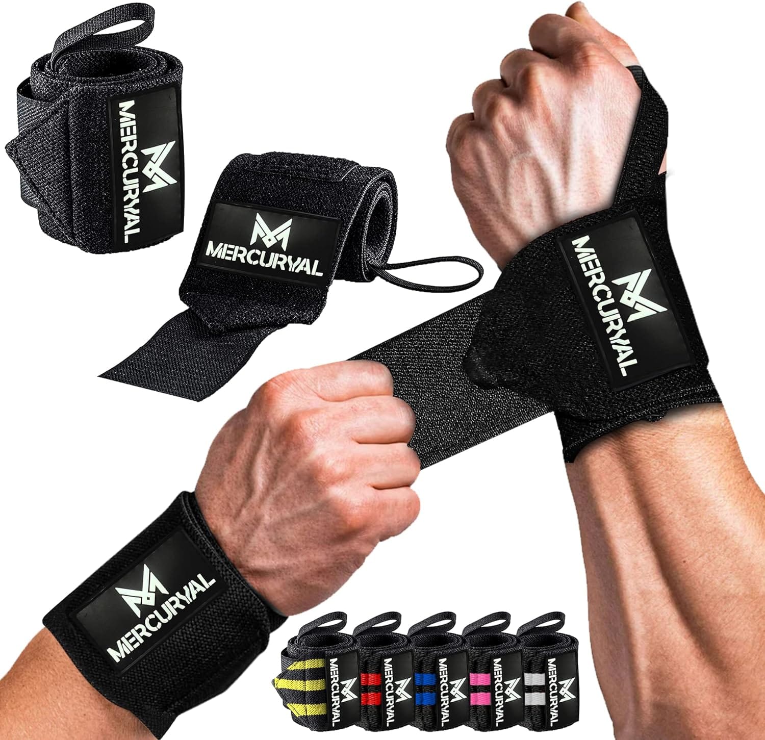 MERCURYAL Handgelenk Bandagen: Der perfekte Support für Kraftsport und Fitness!