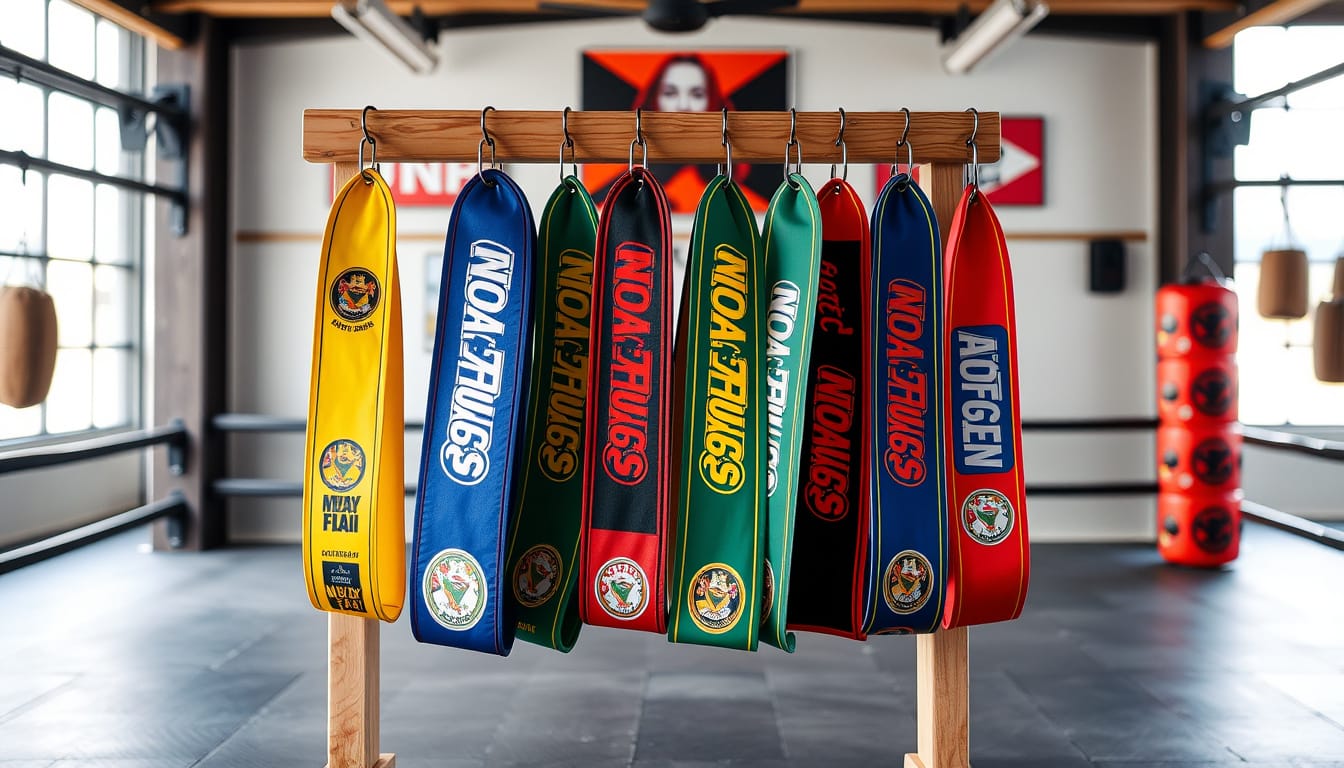 Muay Thai Belts: Bedeutung, Farben und Rangsystem erklärt