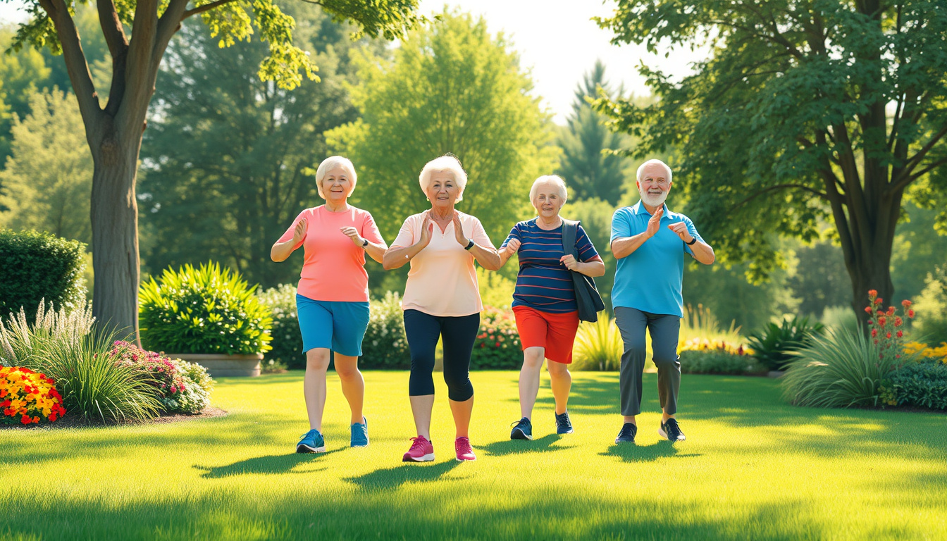 Einfache Herz-Kreislauf-Übungen für Senioren: Gesundheit und Vitalität im Alter steigern