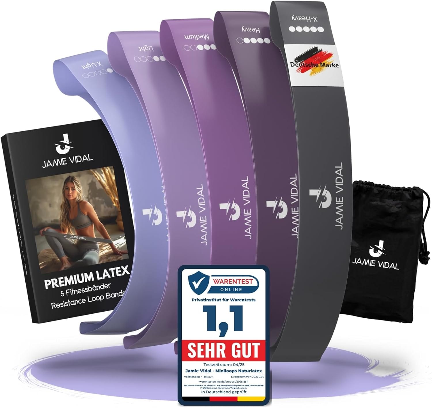 JAMIE VIDAL® Fitnessbänder: Der Testsieger für effektiv …